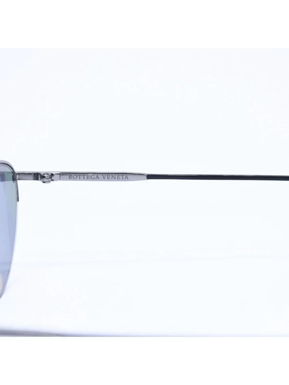 Bottega Veneta Half Rim Sunglasses Eyewear 001 60 Intrecciato